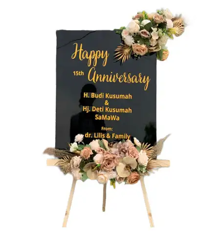 Papan Bunga Akrilik Getrakmoyan